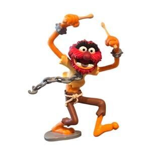 Muppets Animal Disney Pvc Figure Drummer Muppet Cake Topper 4 inch